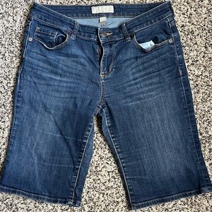 Banana Republic Jean Bermuda Shorts